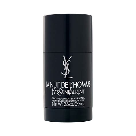 Yves Saint Laurent La Nuit de l'Homme Deodorant Stick Alcohol 